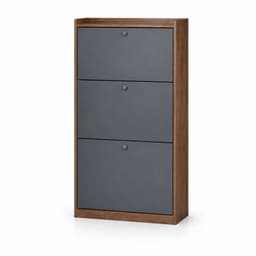 Zapatero Vertical Abatible Velux 18 Pares Gris/Marron 1146024 cm
