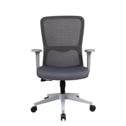 Silla Escritorio Ergonomica Ejecutiva Oficina Orvix Malla Gris ...