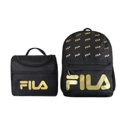 Pack Mochila 16lts Urbanix + Lonchera termica Bonet negro-gold Negro TALLA UNICA
