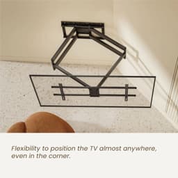 Soporte para TV con doble Brazo de 1.08m 43" a 90" 60kg - sbrp84-486XL