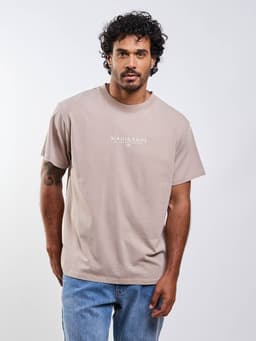 Polera MC Lioel Cafe Hombre Cafe S