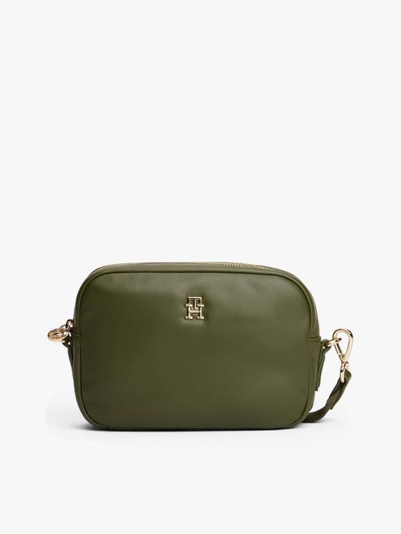Bandolera Popette Soft Monogram Verde Verde TALLA UNICA