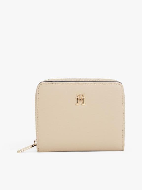 Billetera De Solapa Monogram Beige Beige TALLA UNICA