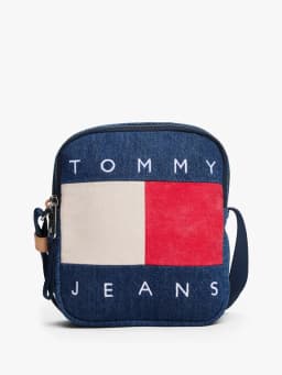 Bolso Denim Con Logo Azul Tommy Jeans Azul TALLA UNICA