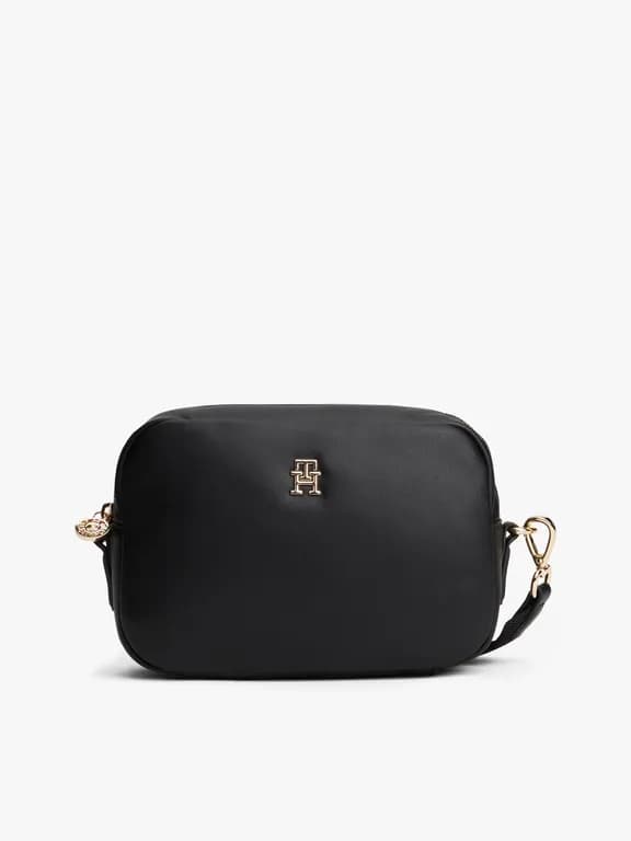 Bandolera Popette Soft Monogram Negro Negro TALLA UNICA