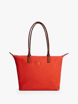 Tote Con Monograma Th Rojo Rojo TALLA UNICA