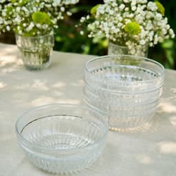 LA ROCHERE: SET 4 BOWLS CEDRAT