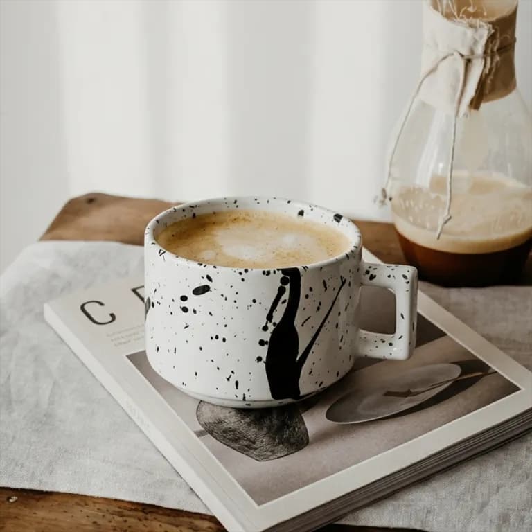 Taza de ceramica Cow Paint de 250 ml