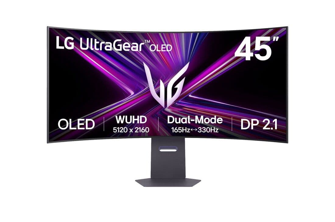 Monitor gaming UltraGearTM OLED de 45 pulgadas modo dual 5K2K 45GX950A-B