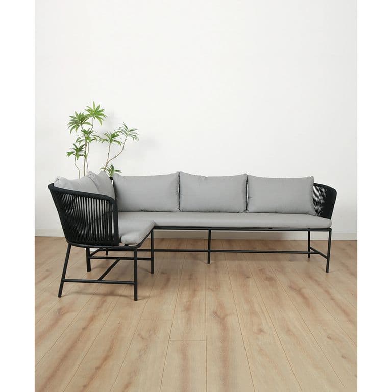 Sofa Modular Baule Negro Amoble