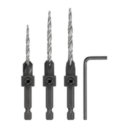Set 3 Brocas Avellanadoras #6 - #8 - #10 Dw2535