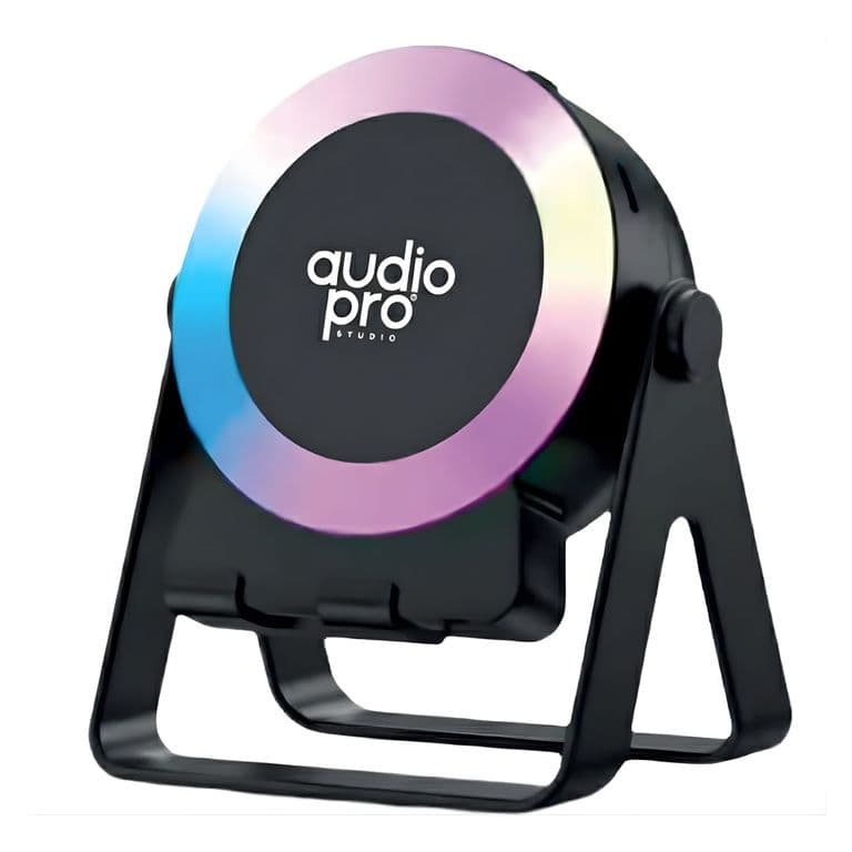 Parlante Bluetooth RGB 8W con Soporte Celular y NFC - SC Negro