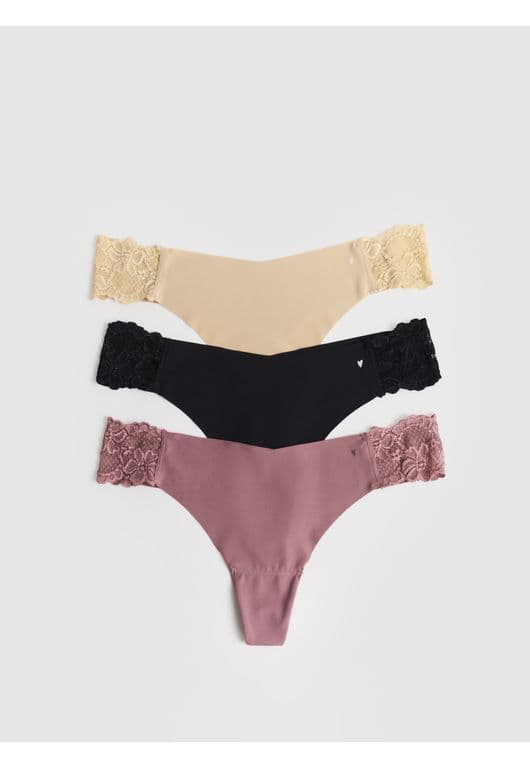 Set 3 Colaless Clasicos Dreamy Negro XS