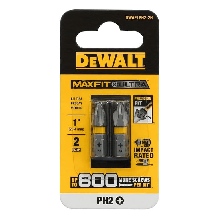Set 2 Puntas Phillips 1'' N2 Maxfit Dwaf1ph2-2h