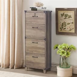 Cajonera Kardex 4 Cajones Rustik OAK Line