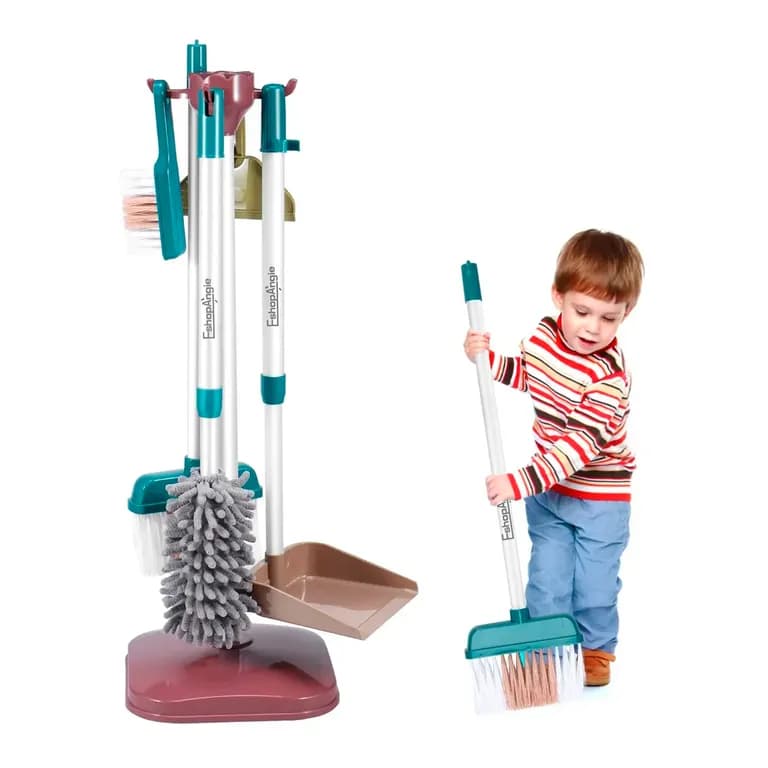 Juguete De Limpieza Set 8pcs Juego De Aseo Didactico Ninos