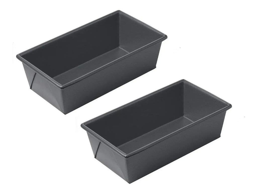X2 Molde Pan Molde Para Pan De Molde Rectangular Queque 25cm Moldes Para Pan Moldes Queque Teflon