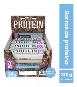 Barras De Proteina Wild Protein - 16 Unidades CHOCO COCO