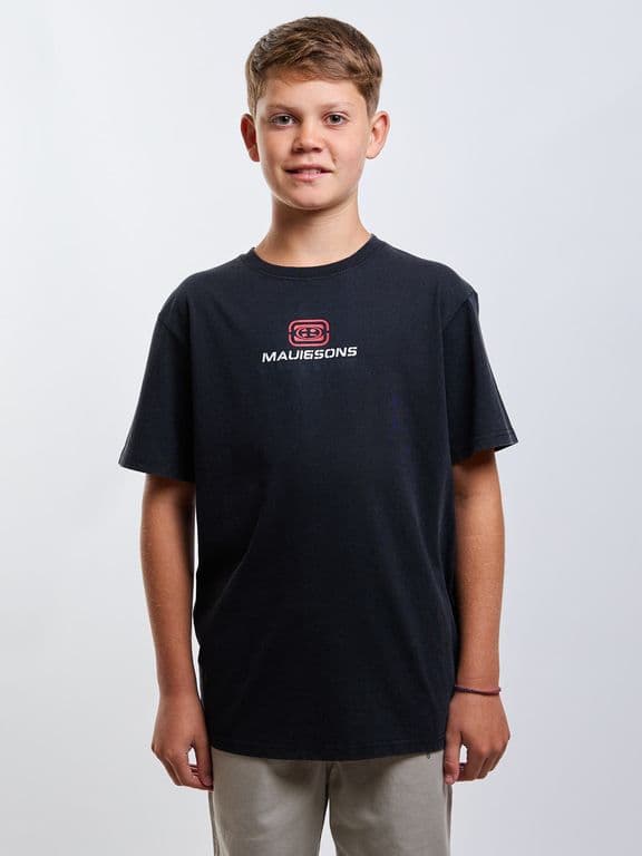 Polera MC Rubber Negro Infantil Negro 10