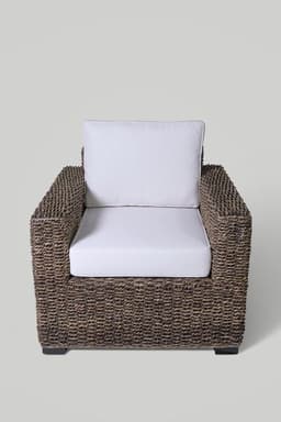 Sillon Individual Ratan Natural Beige