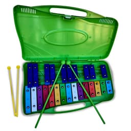 Xilofono Profesional 25 Notas Cromatico Verde