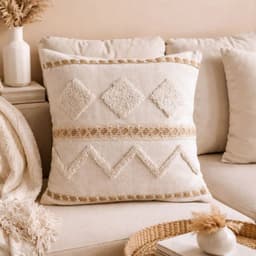 Funda De Cojin Boho Geometrica 45 x 45
