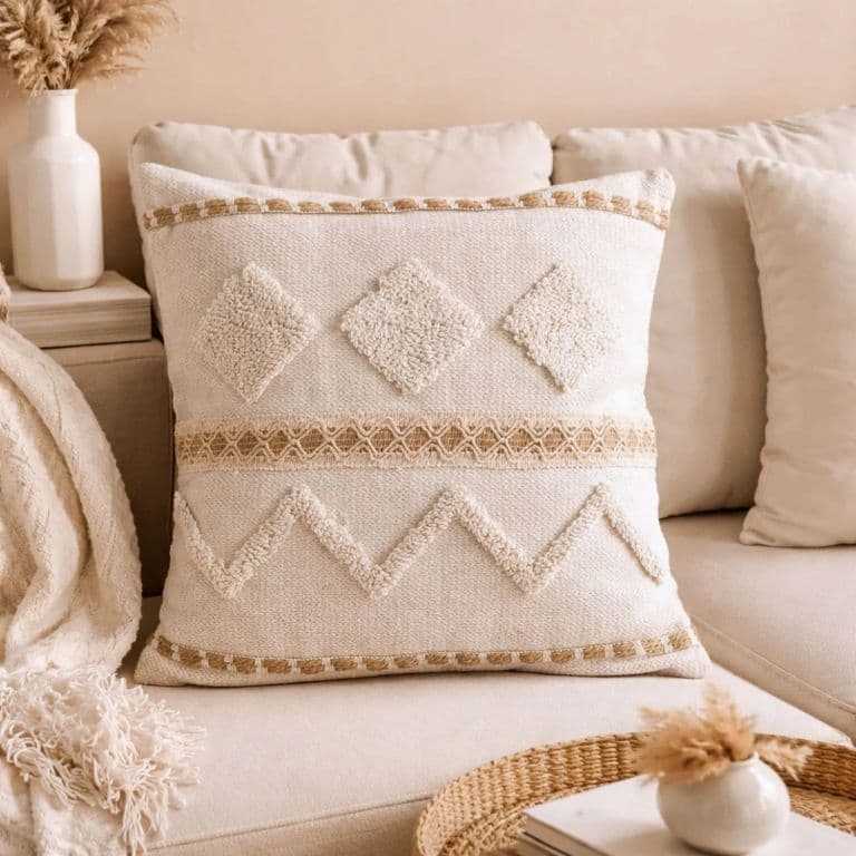 Funda De Cojin Boho Geometrica 45 x 45
