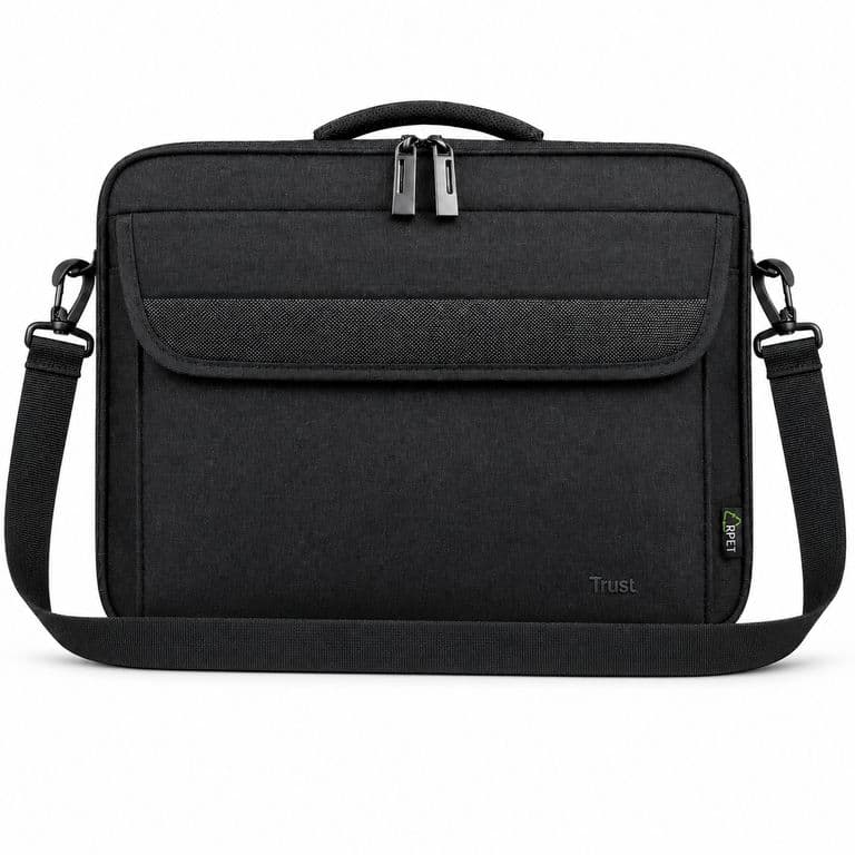 Bolso Notebook Atlanta 16"con Correa Reinforced Black