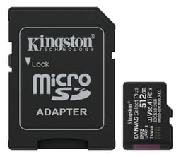 Microsd Canvas Select Plus 512gb C10 V30