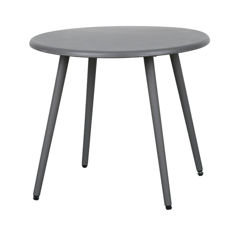 Mesa De Centro Redonda Nordica Gris 51x45
