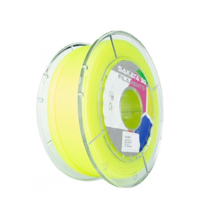 Filamento Sakata PLA 850 Fluor Lima 1,75mm 1kg