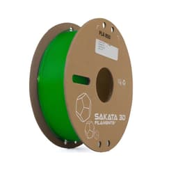 Filamento Sakata PLA 850 GLASS Verde 1,75mm 1kg