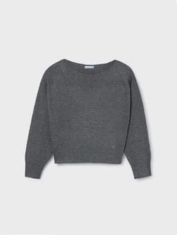 Jersey detalles canale chicas Gris 12 ANOS