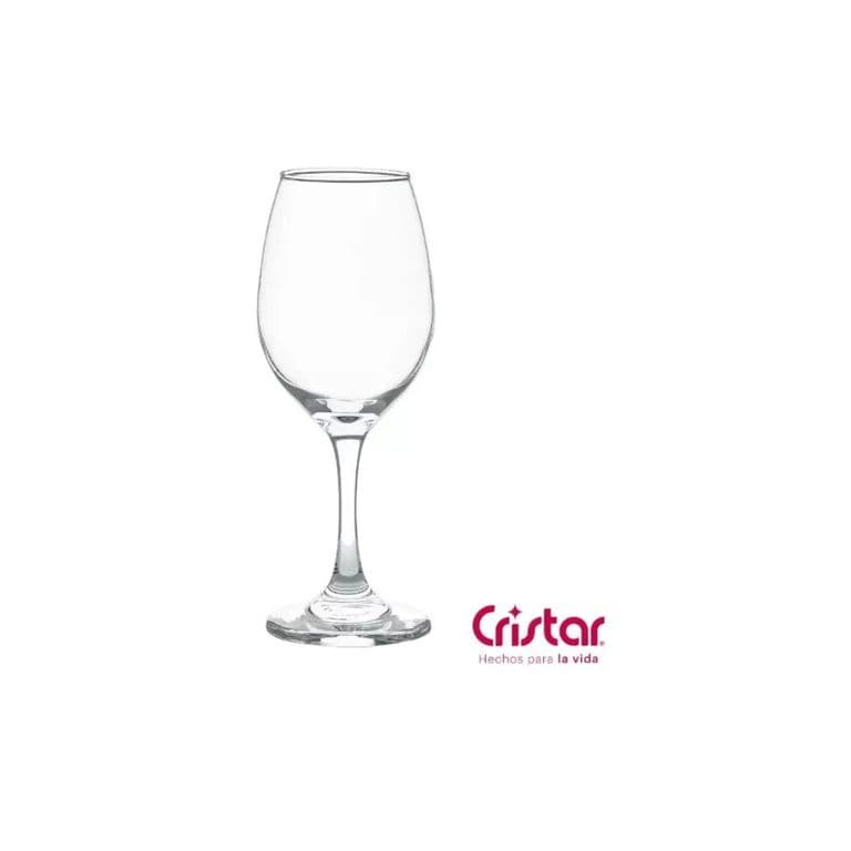 Display 6 Copas Vino Rioja Full Color 386cc