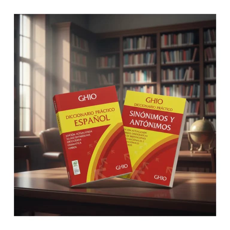 Pack Diccionarios De Lengua Espanola y SinonimosAntonimos