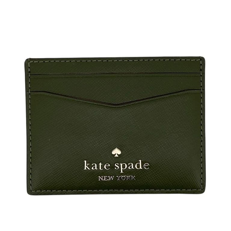 Tarjetero Staci Slim Saffiano WLR00129 Verde TALLA UNICA