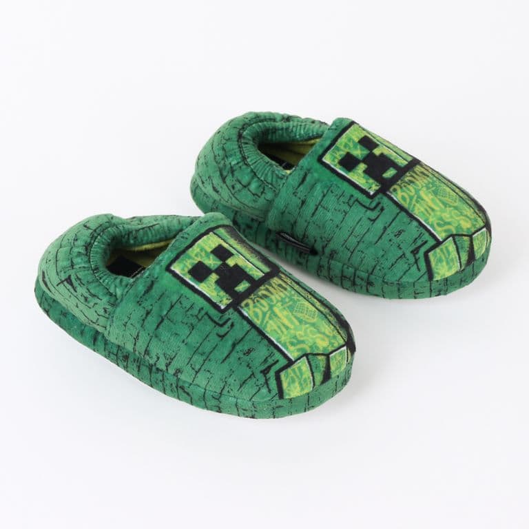 Pantufla Nino Boom TNT SSSS Creeper Verde Verde 29
