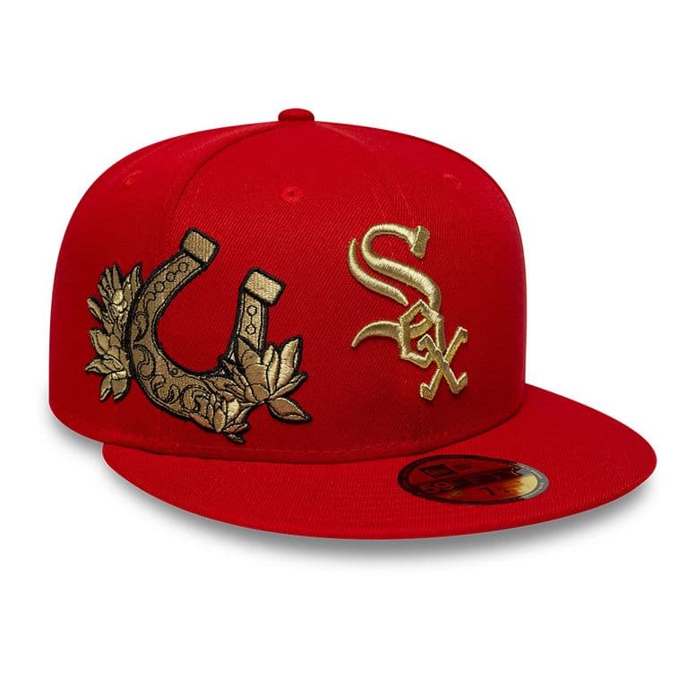 Gorra 59Fifty MLB Chicago White Sox Chinese New Year Rojo Rojo 7 3/8