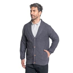 Sweater Cardigan Hombre Negro XL