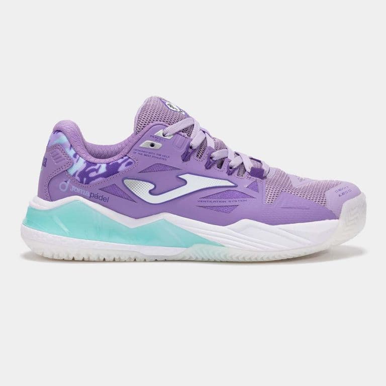 Zapatillas Padel Mujer Sportech Moradas Morado 37