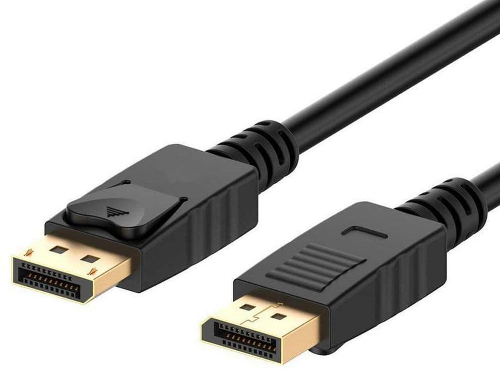 Cable Adaptador Conector Displayport Macho Monitor Proyector