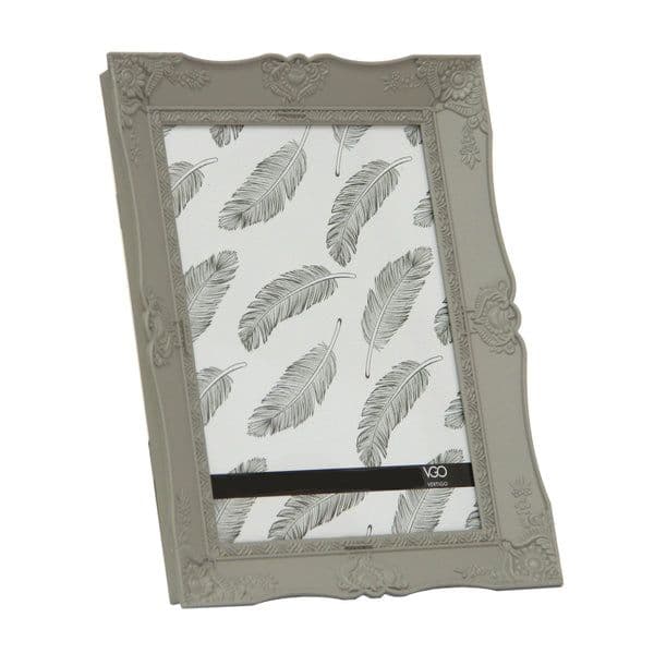 Marco plastico antique Gris 10x15 cm Gris