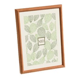Marco plastico simil madera Marron 10x15 cm Marron