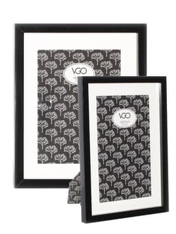 Marco Linea Hombre combinado con negro 13x18 cm Negro