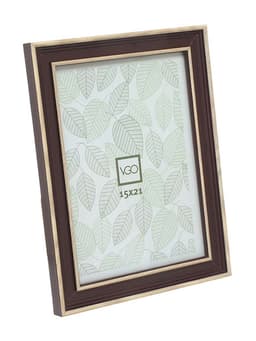 Marco simil madera combinado Marron 10x15 cm Marron