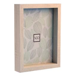 Marco plastico box simil madera Natural 20x30 cm Natural