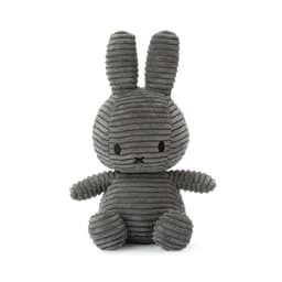 Peluche Miffy Eco Corduroy - 33 cm - 13" color Gris