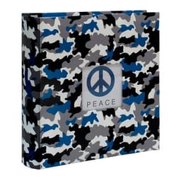 Album camuflado con memo 13x18 cm / 200F Azul