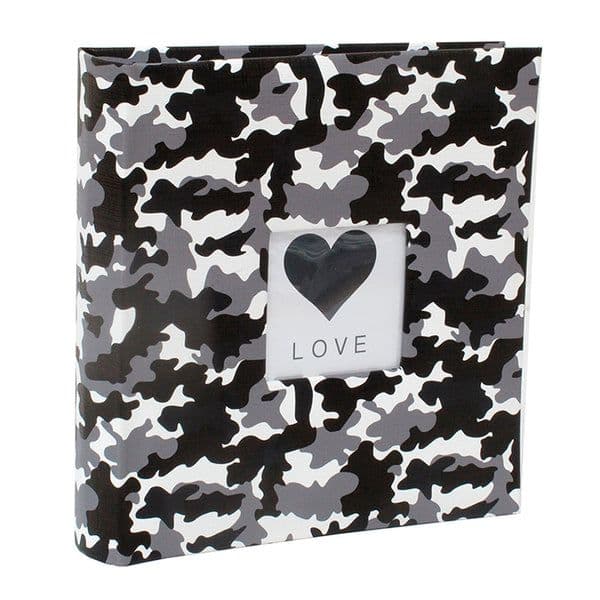 Album camuflado con memo 13x18 cm / 200F Gris