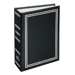 Album clasico liso. para ensobrar 15x21 cm / 200F Negro